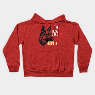 THE BOSS DOG EVER V2 Kids Hoodie